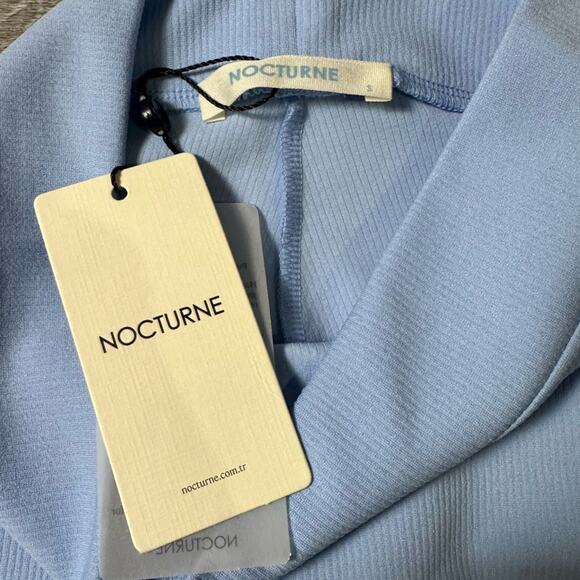 Nocturne Light Blue Biker Tights Shorts NEW - Picture 2 of 5